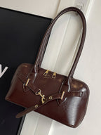 Borsa a tracolla a conchiglia retrò alla moda