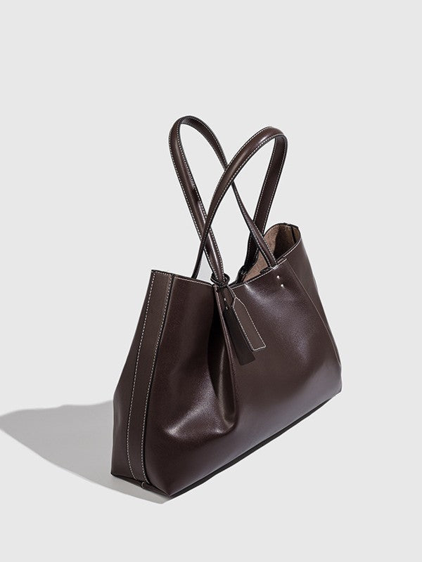 Borsa a mano alla moda per pendolari di grande capacità in tessuto di alta qualità