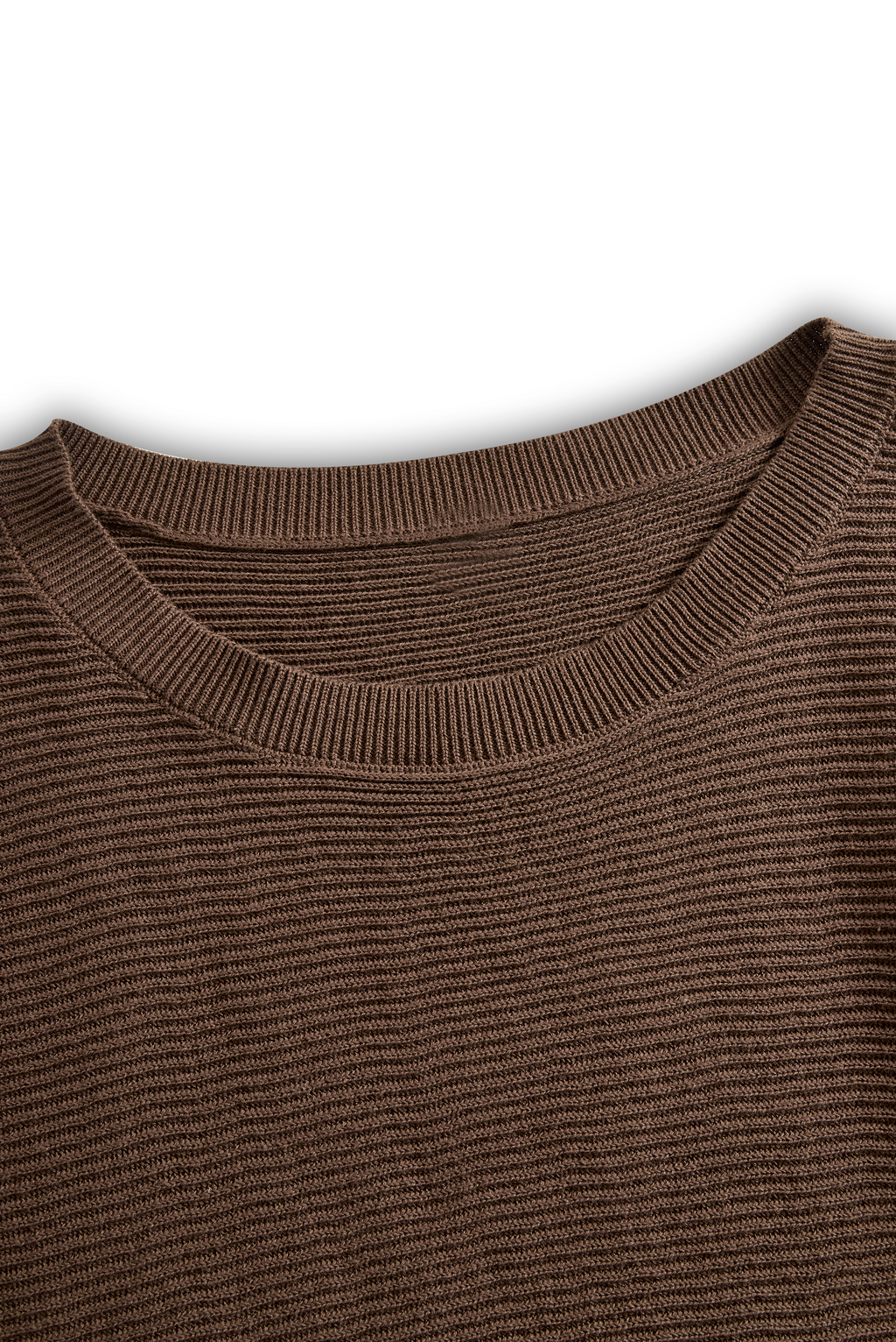 Set gonna e maglione lavorato a maglia con scollo rotondo da donna MDA0737H3Y