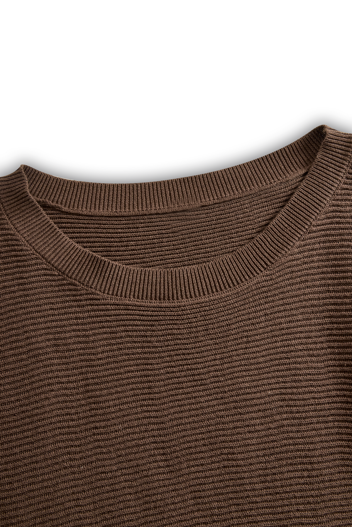 Set gonna e maglione lavorato a maglia con scollo rotondo da donna MDA0737H3Y