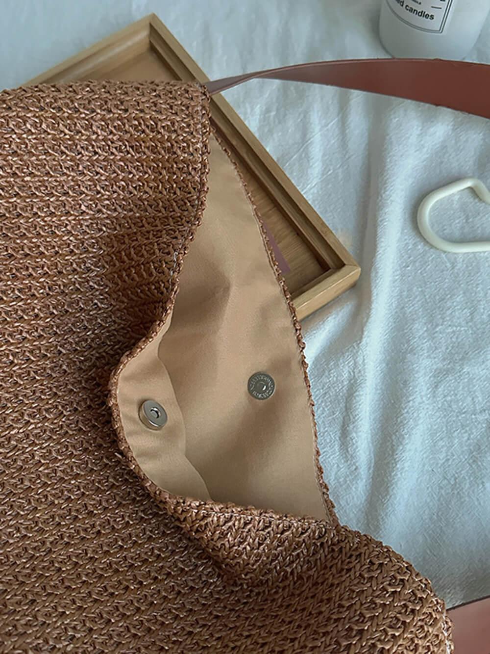 Borsa a Spalla in Paglia per Vacanze