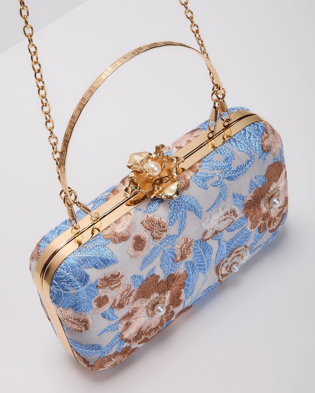 Clutch Rigida Ricamata Freesia