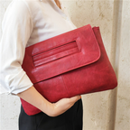 Borsa a tracolla con chiusura magnetica di grande capacità per pendolari